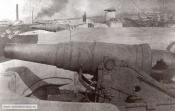 Батарея Безымянная. 9-дюймовая береговая пушка обр. 1867г. 1920г. Батарея Безымянная. 9-дюймовая береговая пушка обр. 1867г. 1920г.